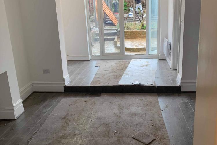 After Builders Cleaning, before