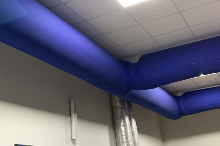 Ventilation Air Sock Cleaning